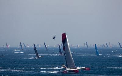 Espectacular salida de la Route du Rhum-Destination Guadeloupe 2018