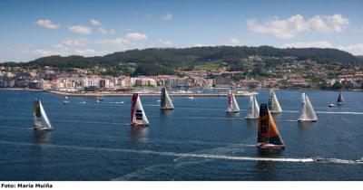 La Vuelta a España a Vela sale de Sanxenxo rumbo a Calpe