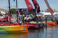 Los VO70 vuelven al agua tras la última varada permitida en la regata