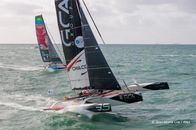 Salida de la Transat Jacque Vabre