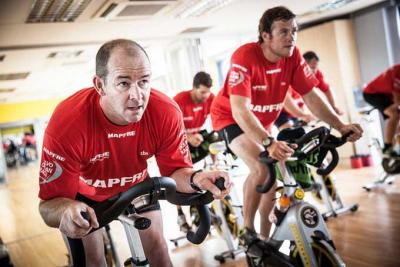 Sesión de entrenamiento físico en Ciudad del Cabo