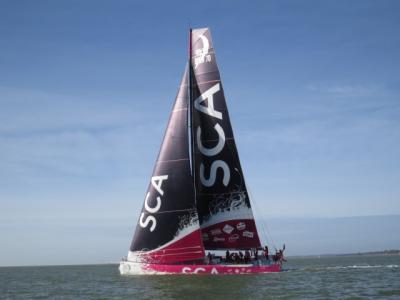 Team SCA, el equipo femenino de la VOR escoge Puerto Calero como base de entrenamiento