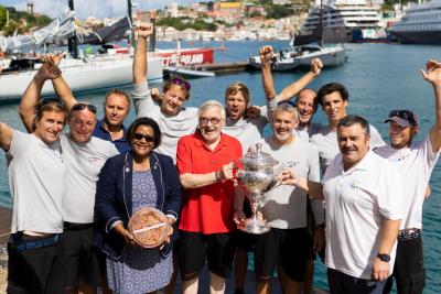 Teasing Machine ganador general del IRC de la RORC Transatlantic Race