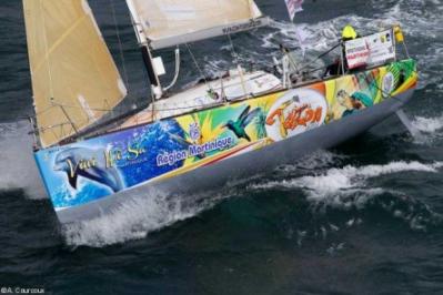 Transat Bretaña–Martinica: Eric Baray pa en Canarias