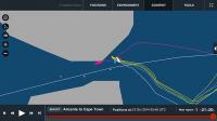 V.O.R. Team SCA primero en llegar al Estrecho de Gibraltar