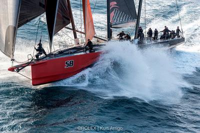 VIctoria en tiempo real para COMANCHE en la 75ª ROLEX SYDNEY HOBART