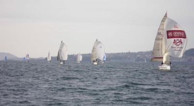 2ª etapa del Open de Invierno de Cruceros que se celebró el fin de semana bajo la organización del Náutico de Vigo.