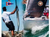 Avante y a toda vela en la bahía de Cádiz