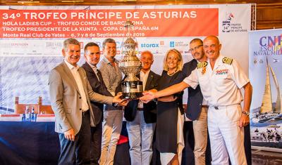 Baiona convoca a las mejores tripulaciones  en el 34º Trofeo Príncipe de Asturias