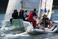 CAIXANOVA WOMEN MATCH RACE. Hoy a las 10.00 de la mañana se inician las eliminatorias en la Ría de Vigo