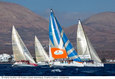 CAM en Regatas, Playas de Fuerteventura en 570 y Macaco en Club, vencedores del VIII Trofeo Cesar Manrique Puerto Calero