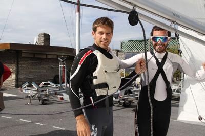 El Trofeo Presidente de vela ligera arrancó en aguas del Abra 