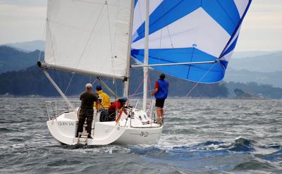 Etapa definitiva de la  Combarro Cruising Sail de cruceros este sábado en la Ría de Pontevedra