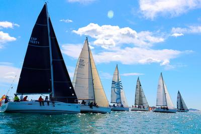 Final del G.P. Estrella de Levante en el XXVI Trofeo Carabela de Plata del Club Náutico Mar Menor de Los Alcázares