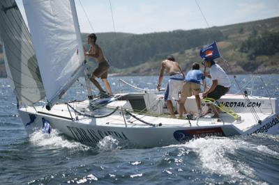 Gran segunda jornada del Terras Gauda de Bernardo Paz en el Trofeo Caixa Galicia del Gallego de Cruceros