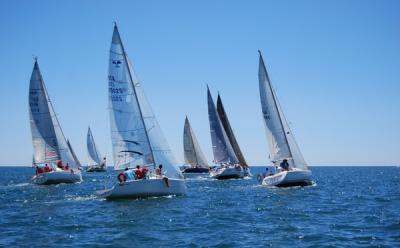 Hoy se ha disputado la primera etapa, Ayamonte – Mazagón, de la 16ª Regata "Puertos de Andalucía"