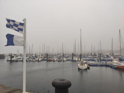 La falta de visibilidad obliga a aplazar la primera etapa de la Regata Ría de Arousa.