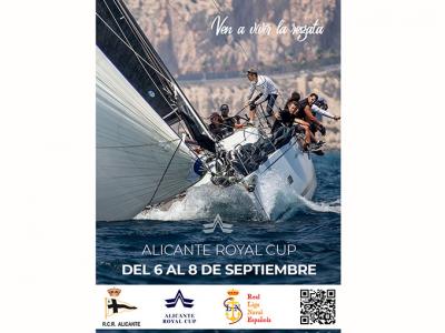 La I Alicante Royal Cup soltará amarras desde el Real Club de Regatas de Alicante el próximo día 7 de Septiembre.