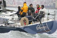 La Regata Bilbao-Burdeos empieza en aguas del Abra con cerca de 40 barcos 