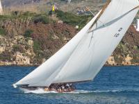 Lady Anne vence con autoridad en el estreno de la X Copa del Rey de Barcos de Época Trofeo Panerai