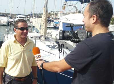 Las tripulaciones preparadas para iniciar el Campeonato de España de Crucero R.I.   