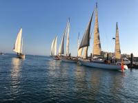 Los barcos de la Fundación Vela Clásica de España participarán este jueves en la 25º Edición del Desafío Dos Palos