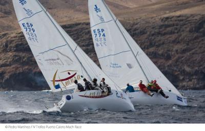 Los favoritos no fallan en el estreno del IV Trofeo Puerto Calero de Match Race