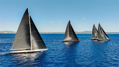 Los icónicos Clase J inauguran la Superyacht Cup Palma 2022