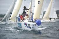 Los J80 salvan la primera jornada de la Regata SAR Infanta Elena-Trofeo Caixa Galicia