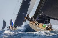 Lucha de gigantes y leyendas de la vela en la  MAXI YACHT ROLEX CUP 2024