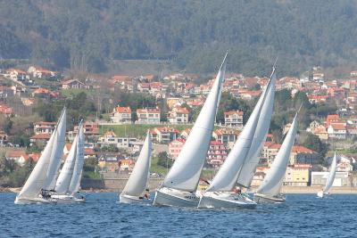 Magical se une a la fiesta de la vela en la Liga de Invierno Cíes – Rande