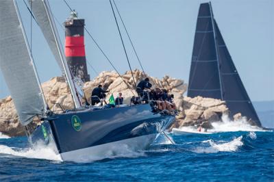 Medio centenar de grandes esloras disputan esta semana la MAXI YACHT ROLEX CUP 