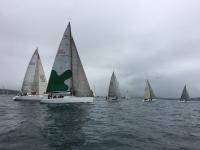 Poco viento en la 2ª tirada del  Costa Vasca-Trofeo Ballena de Oro