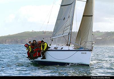 Poco viento en las dos jornadas del Trofeo de Primavera del Club Astur de Regatas 