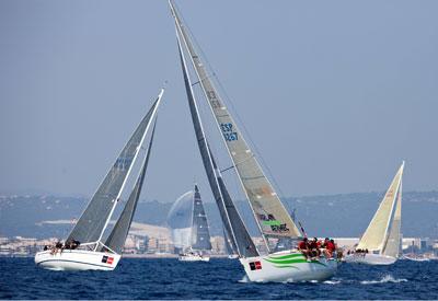 PODIO DE LOS DOS BARCOS BALEARES EN EL CAMPEONATO DE ESPAÑA DE CRUCEROS