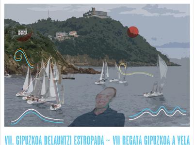 Regata Gipuzkoa-Gipuzkoa Belauntzi Estropada. 45 millas por el Cantábrico