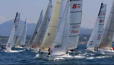 Segundo día de competición en la Regata Costa Vasca con reparto de ganadores.