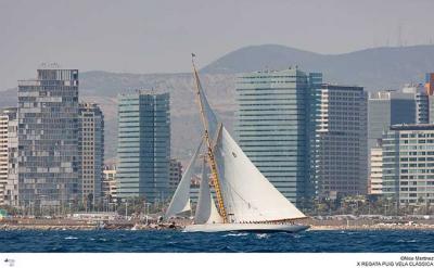 Un excelente Garbí para la 1ª jornada de la 10 Puig Vela Clàssica de Barcelona