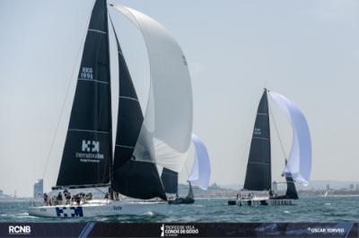 Un generoso viento de Garbí puso el broche de oro al 50 Trofeo de vela Conde de Godó.