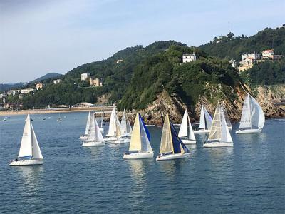  VIII Gipuzkoa Belauntzi Estropada primer Campeonato de Gipuzkoa de Cruceros en Solitario y Doble en recuerdo de Vicente Zaragueta