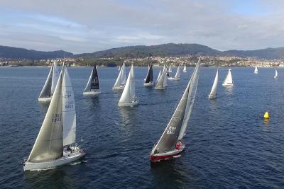 Vértigo Sailing, Bon III y Balea Dous se llevan la tercera prueba de la Liga de Otoño Cíes-Rande