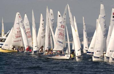 Sin mangas en la segunda jornada del Campeonato de España de Vaurien por la ausencia de viento