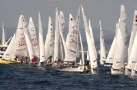 Sin mangas en la segunda jornada del Campeonato de España de Vaurien por la ausencia de viento