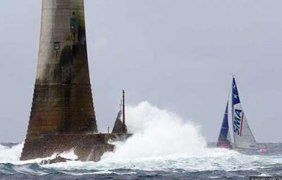 Alexis Loison primero en Plymouth en la primera etapa de La Solitaire du Figaro