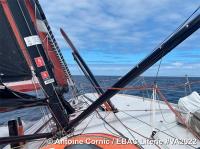 Arctique Vendée: Primera noche con buen viento. Próximo parón en una dorsal anticiclónica