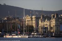 Colón da la bienvenida a los equipos de la Barcelona World Race 