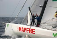 EL “MAPFRE”, A MENOS DE 350 MILLAS DE FINALIZAR SU BARCELONA WORLD RACE SIN ESCALAS