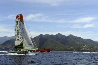 GROUPAMA 3 gana la ROUTE DU RHUM – LA BANQUE POSTAL 2010