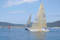 Juanjo Durán y Helmut Bande ganan la II Regata Solitarios y a Dos de Portosín