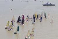 La Solitaire du Figaro. Primer líder tras 10 horas de regata